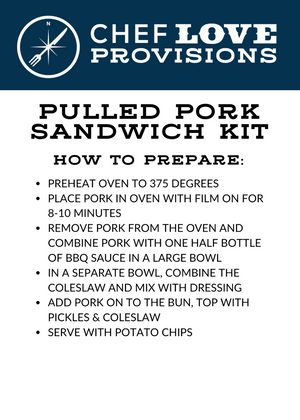 Pulled Pork Sandwich Kit