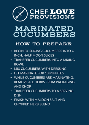 Marinated Cucumbers