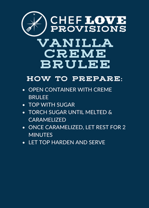 Vanilla Crème Brûlée