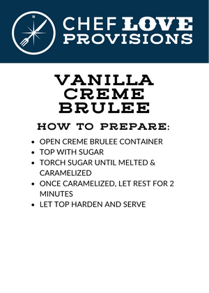 Vanilla Crème Brûlée