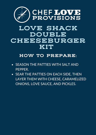 Love Shack Double Cheeseburger Kit