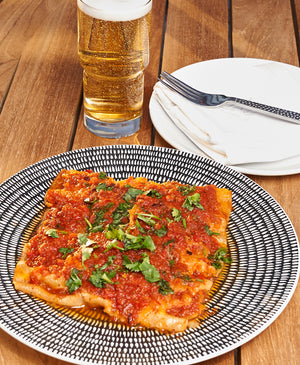 Cheese and Charred Onion Enchiladas