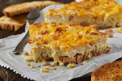 Sausage and Cheddar Frittata