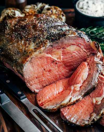Smoked Prime Rib